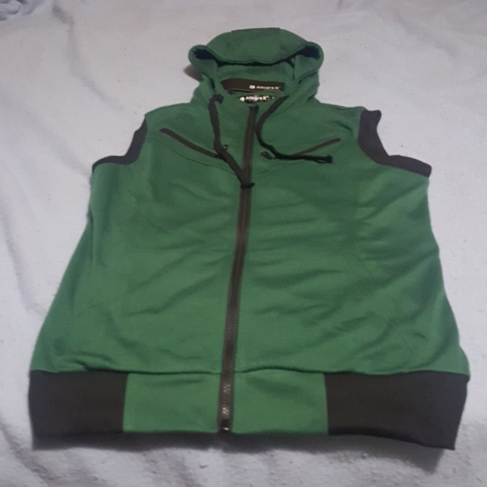 Allegra K Men's hoodie vest
